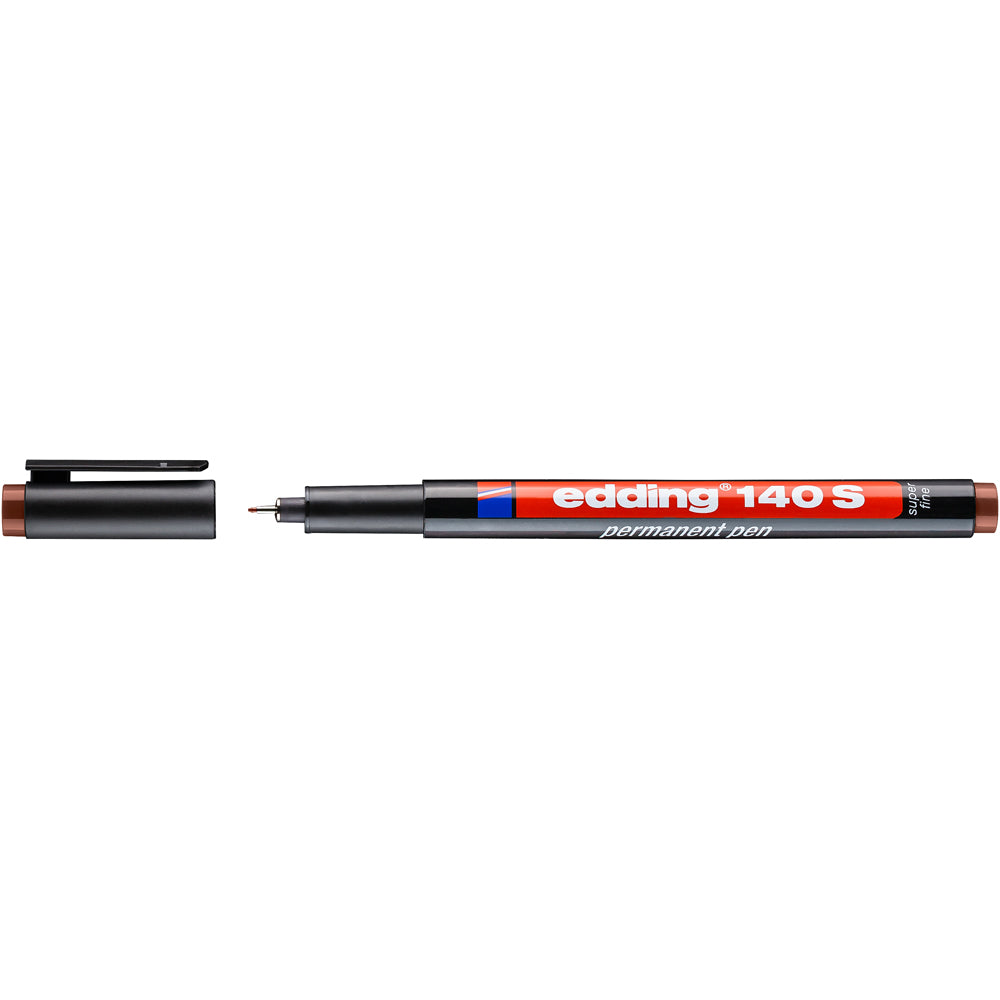 Marker Edding 140 OHP, permanent, varf 0.3 mm, maro Marker Edding 140 OHP, permanent, varf 0.3 mm, maro